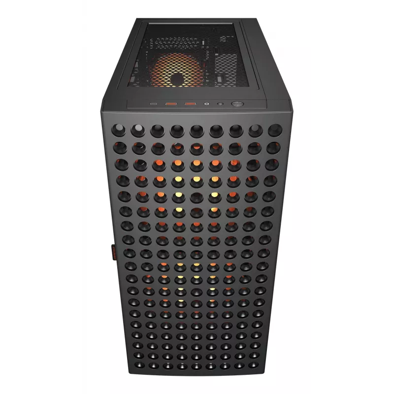 Caja semitorre COUGAR, Airface ECO, ARGB, Negra
