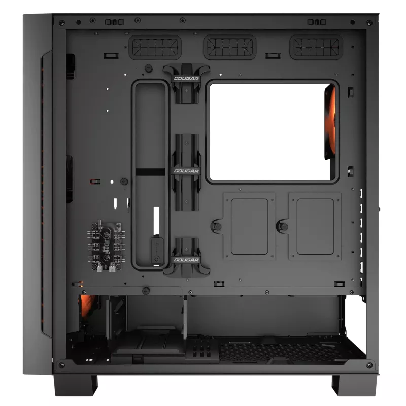 Caja semitorre COUGAR, Airface ECO, ARGB, Negra