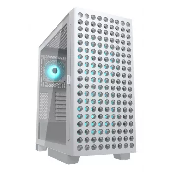 Caja semitorre COUGAR, Airface ECO, ARGB, Blanca