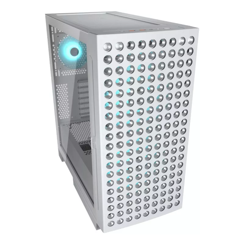 Caja semitorre COUGAR, Airface ECO, ARGB, Blanca