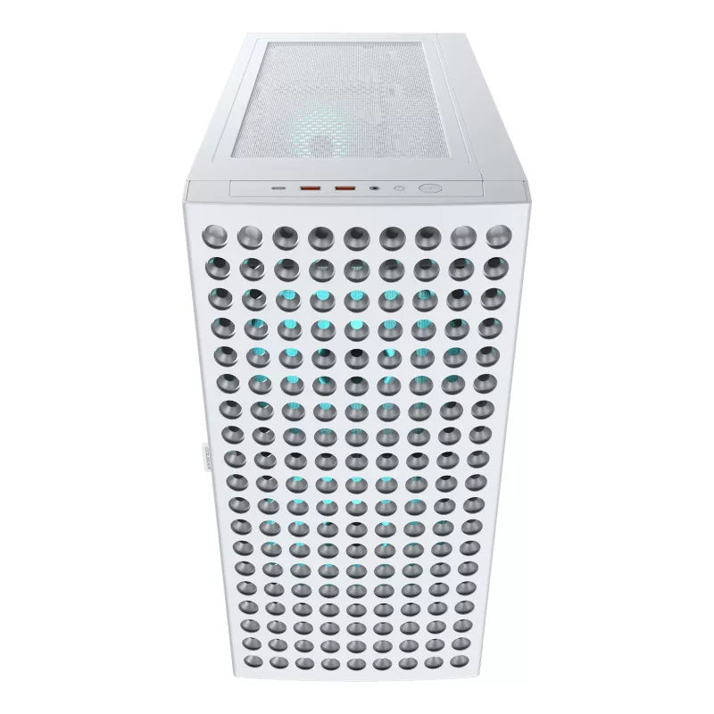 Caja semitorre COUGAR, Airface ECO, ARGB, Blanca