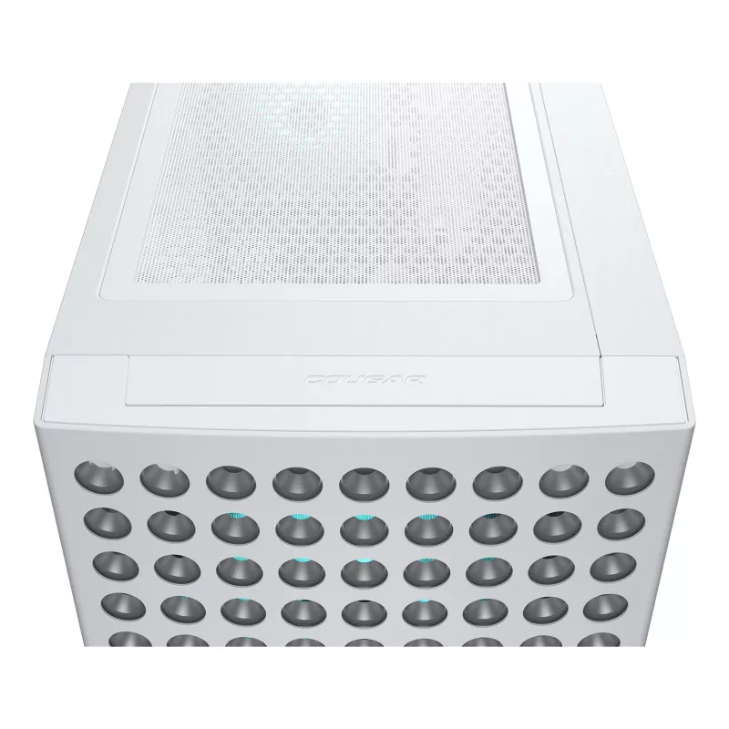 Caja semitorre COUGAR, Airface ECO, ARGB, Blanca