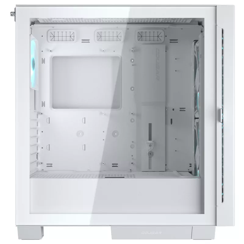 Caja semitorre COUGAR, Airface ECO, ARGB, Blanca