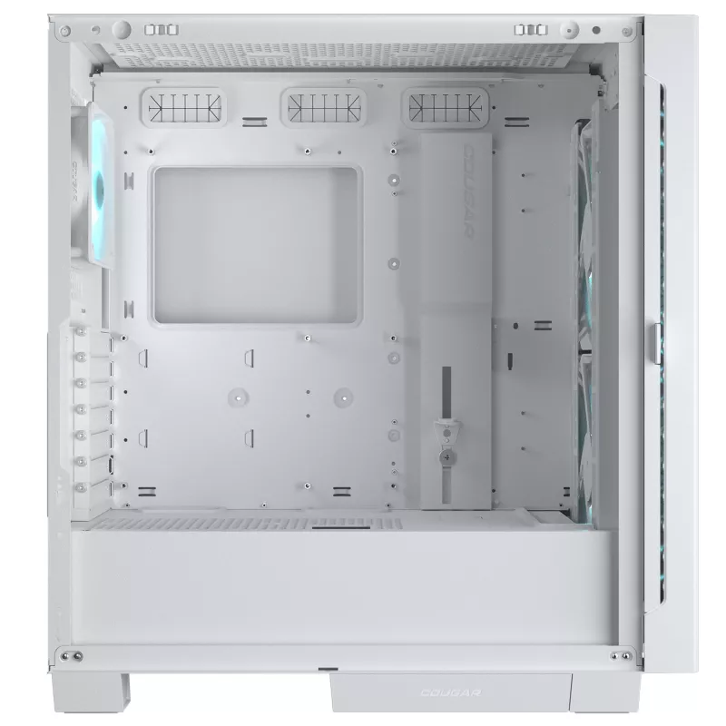 Caja semitorre COUGAR, Airface ECO, ARGB, Blanca