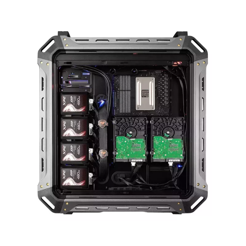 Full Tower COUGAR Gaming Panzer Max-G Negro Ventilador 120 140 mm