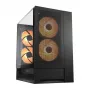 Caja Midi-Tower COUGAR OmnyX, ARGB, negra