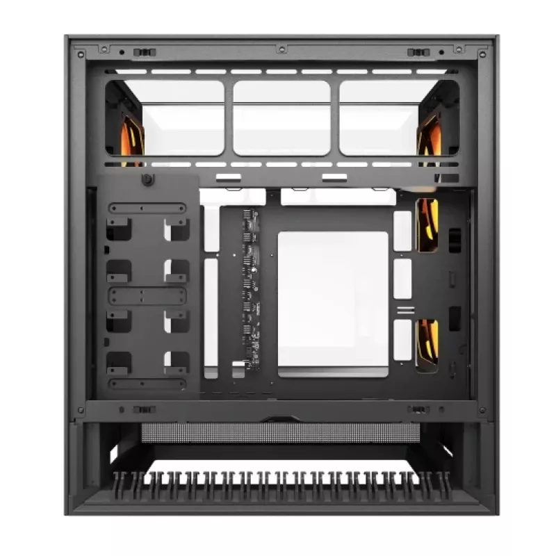 Caja Midi-Tower COUGAR OmnyX, ARGB, negra