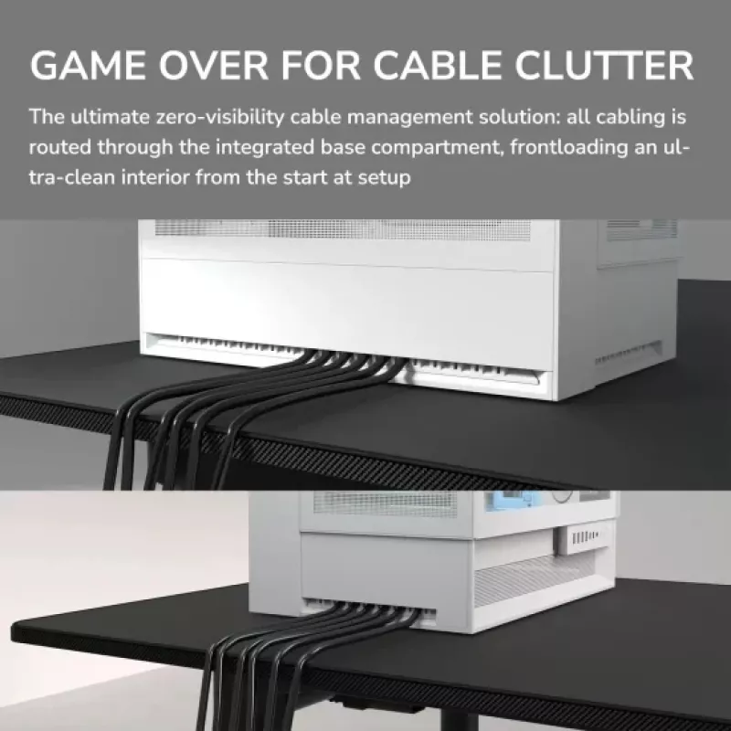 Caja Midi-Tower COUGAR OmnyX, ARGB, negra