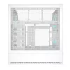 Caja Midi-Tower COUGAR OmnyX, ARGB, blanca