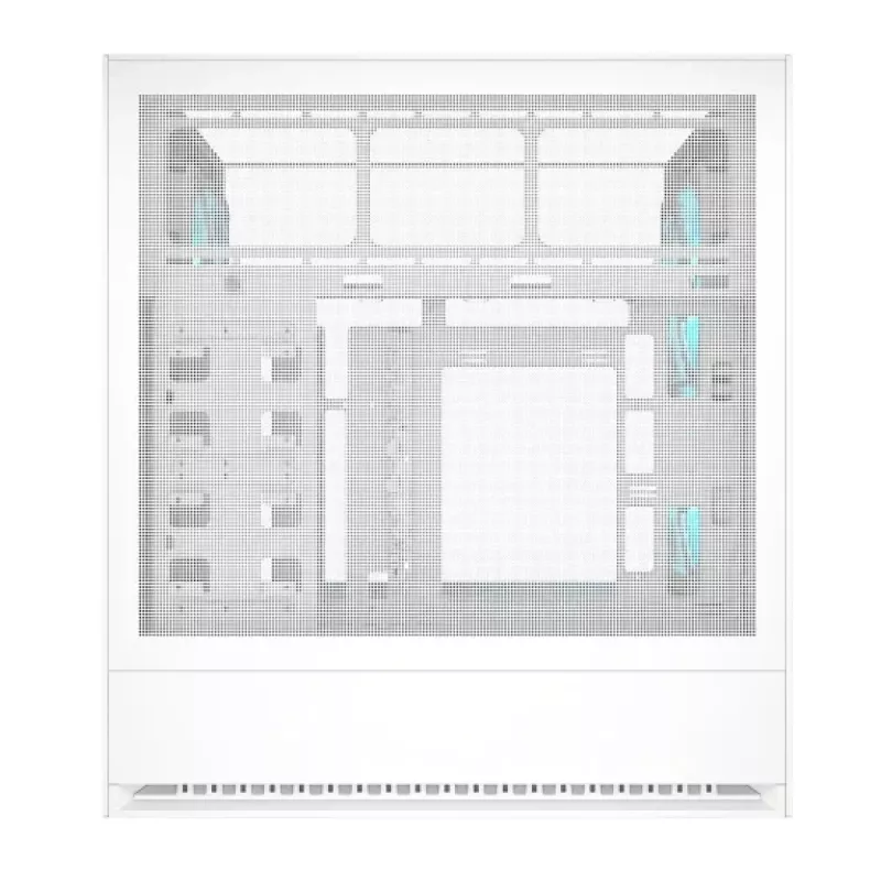 Caja Midi-Tower COUGAR OmnyX, ARGB, blanca