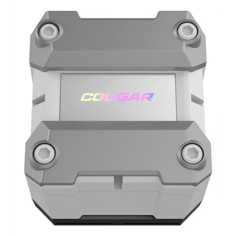 Refrigeración líquida CPU COUGAR Poseidon Ultra 360, ARGB, blanca, refrigeración líquida todo en uno, 12 cm, 500 RPM, 2200 RPM, blanca