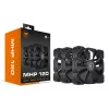 Ventilador de caja COUGAR MHP 120, negro, pack de 3