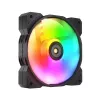 Ventilador de caja COUGAR MHP 120 ARGB, negro