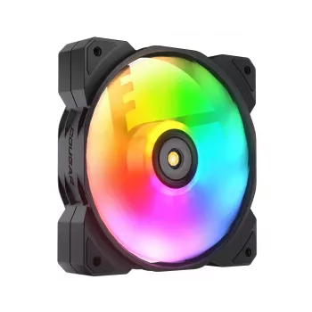 Ventilador de caja COUGAR MHP 120 ARGB, negro