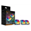 Ventilador de caja COUGAR Apolar 120 ARGB, negro (pack de 3)