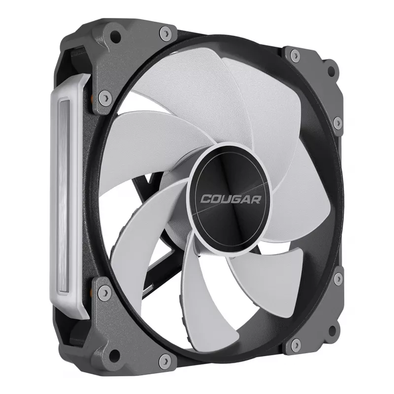 Ventilador de caja COUGAR Apolar 120 ARGB Reverse Blade CF-ARB12HB-RGB, 120 x 120 x 28 mm, 37,1 dB, negro