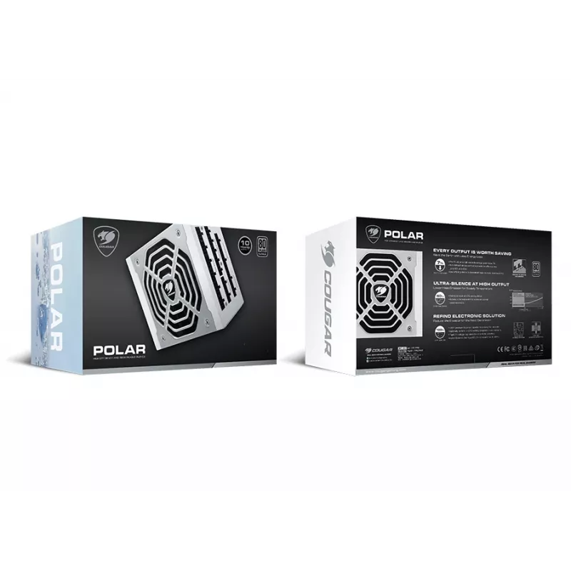 Fuente de alimentación COUGAR Polar 1050W ATX3.1 / 80 Plus Platinum / Modular