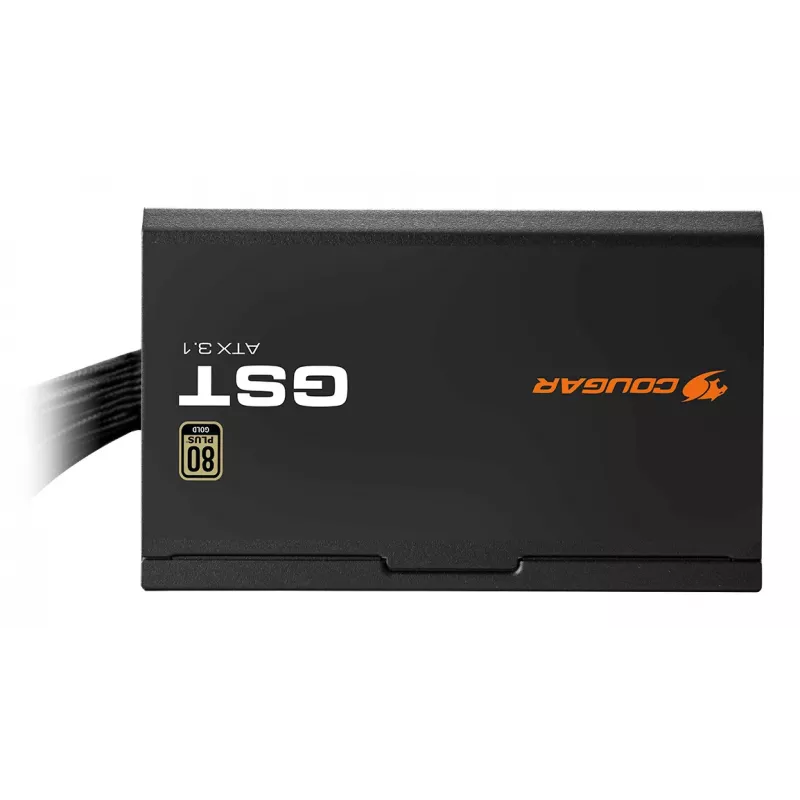 Fuente de alimentación COUGAR GST 850W ATX3.1 / 80 Plus Gold, 850 W, 100 - 240 V, 50/60 Hz, 12 - 6 A, 120 W, 850 W