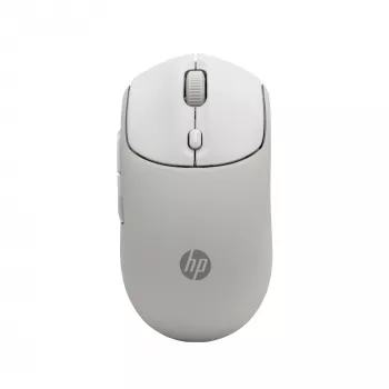 HP 400 Ratón inalámbrico silencioso Maple, ambidiestro, RF Wireless + Bluetooth, 6000 DPI, Beige