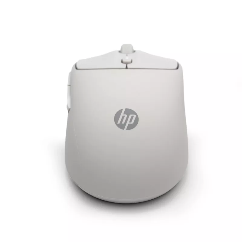 HP 400 Ratón inalámbrico silencioso Maple, ambidiestro, RF Wireless + Bluetooth, 6000 DPI, Beige