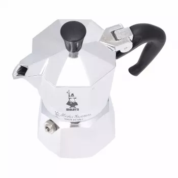 Cafetera italiana BIALETTI Moka Express aluminio 2 tazas (100 ml) Negra