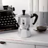 Cafetera italiana BIALETTI Moka Express aluminio 2 tazas (100 ml) Negra