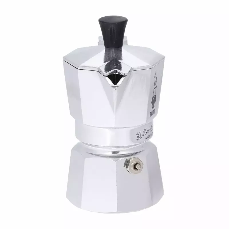 Cafetera italiana BIALETTI Moka Express aluminio 2 tazas (100 ml) Negra