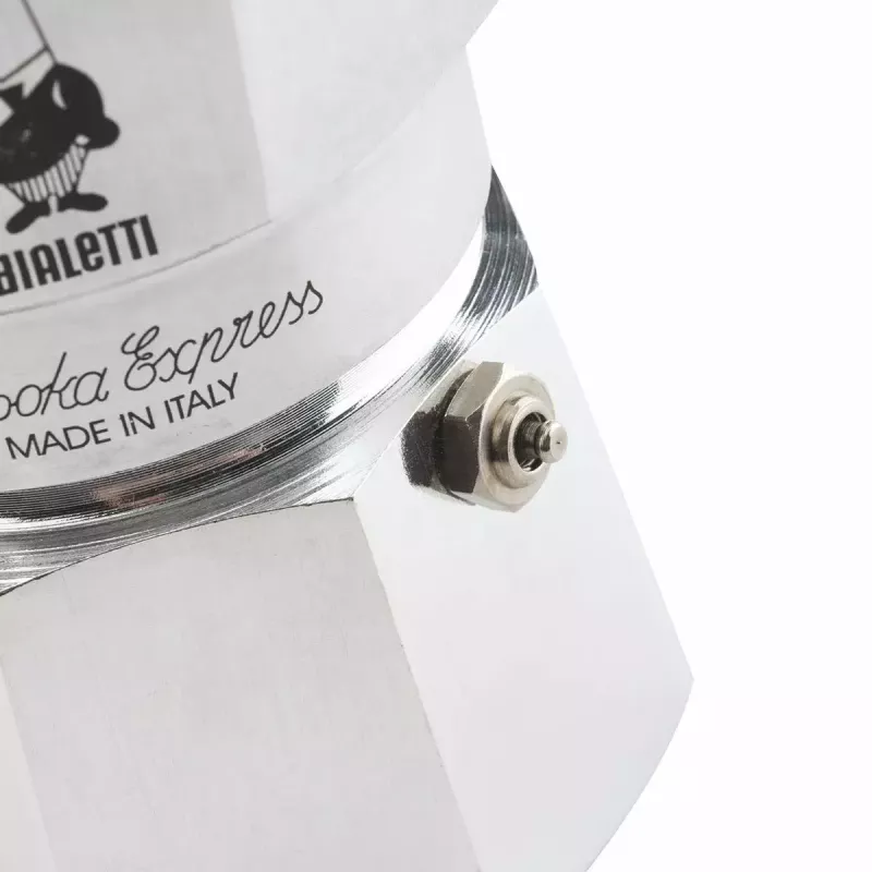 Cafetera italiana BIALETTI Moka Express aluminio 2 tazas (100 ml) Negra