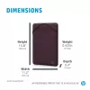 HP Funda protectora reversible para portátil de 15,6
