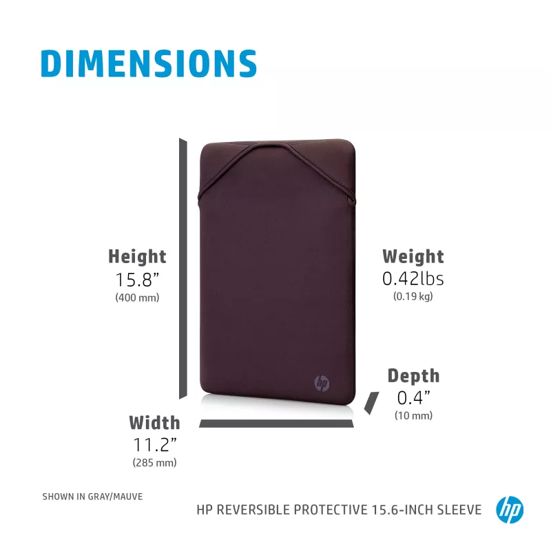 HP Funda protectora reversible 15,6