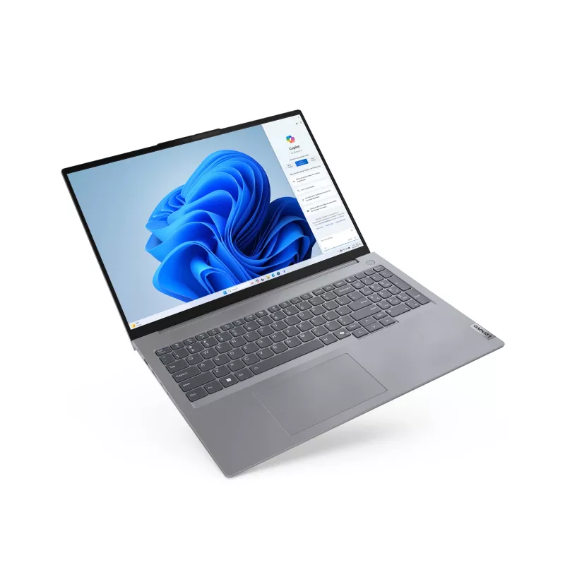 Lenovo ThinkBook 16 G7 ARP AMD Ryzen™ 5 7535HS Portátil 40,6 cm (16 inch) WUXGA 32 GB DDR5-SDRAM 1 TB SSD Wi-Fi 6E (802.11ax) Windows 11 Pro Alemán Gris