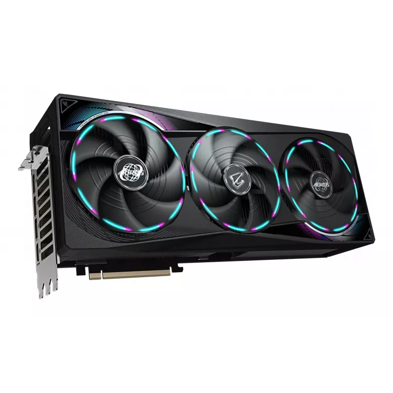 Tarjeta gráfica GIGABYTE AORUS GeForce RTX 5080 MASTER 16G - 16GB GDDR7, 256bit, PCI-E 5.0, 2805MHz Core Clock, 3 x DisplayPort, 1 x HDMI, GV-N5080AORUS M-16GD