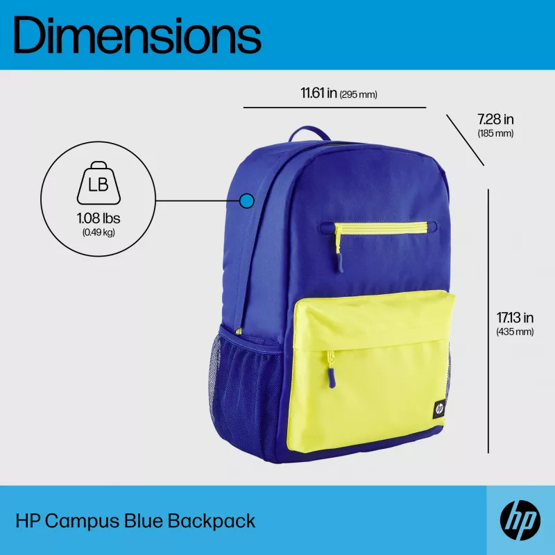 Mochila HP Campus Lavender, Mochila, 490 g