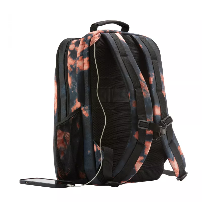 Mochila de ocio HP Campus XL Tie Dye Mochila Negra Poliéster