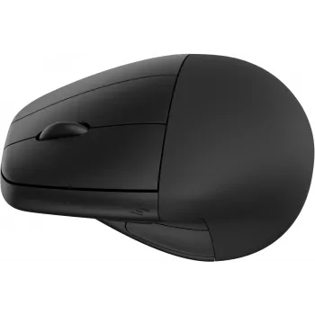 HP 920 Ratón inalámbrico ergonómico, Diestro, diseño vertical, Bluetooth + USB Type-A, 4000 DPI, Negro