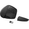 HP 920 Ratón inalámbrico ergonómico, Diestro, diseño vertical, Bluetooth + USB Type-A, 4000 DPI, Negro