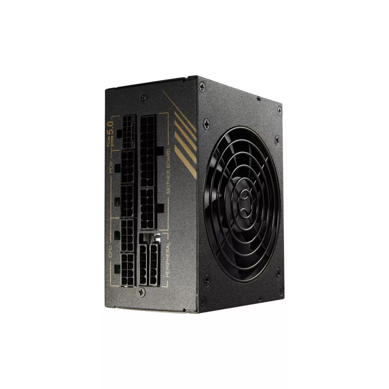 Fuente de alimentación FSP DAGGER PRO 850W SFX SFX3.3 Negra, 850 W, 100 - 240 V, 50/60 Hz, 12-6 A, Activa, 120 W