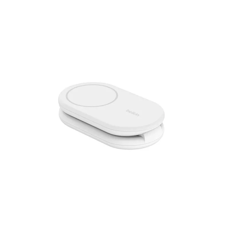 BELKIN Boostcharge Qi2 15w Magnetic 2in1 Soporte – Blanco
