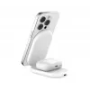 BELKIN Boostcharge Qi2 15w Magnetic 2in1 Soporte – Blanco