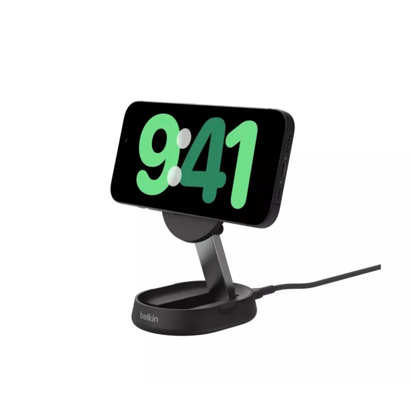 BELKIN Base de carga inalámbrica - BoostCharge Pro - Qi2 15 W - Negro
