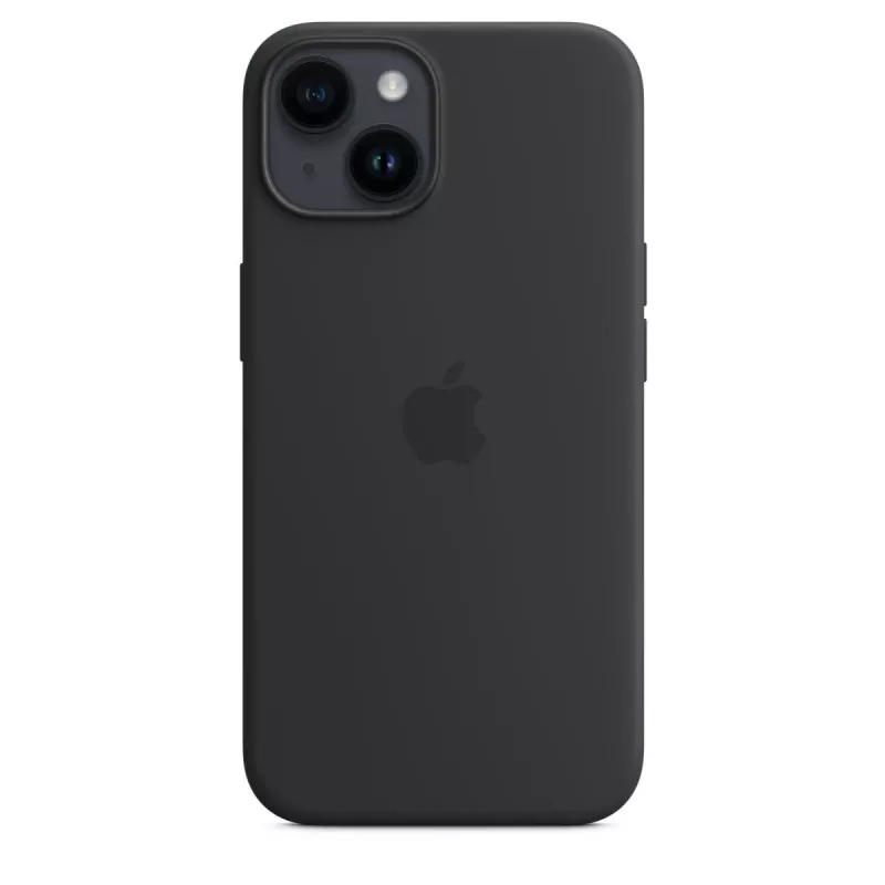 Funda Apple iPhone 14 Silicon Case con MagSafe Mitternacht