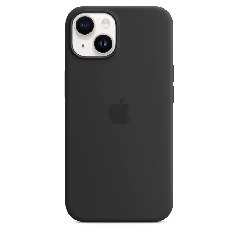 Funda Apple iPhone 14 Silicon Case con MagSafe Mitternacht