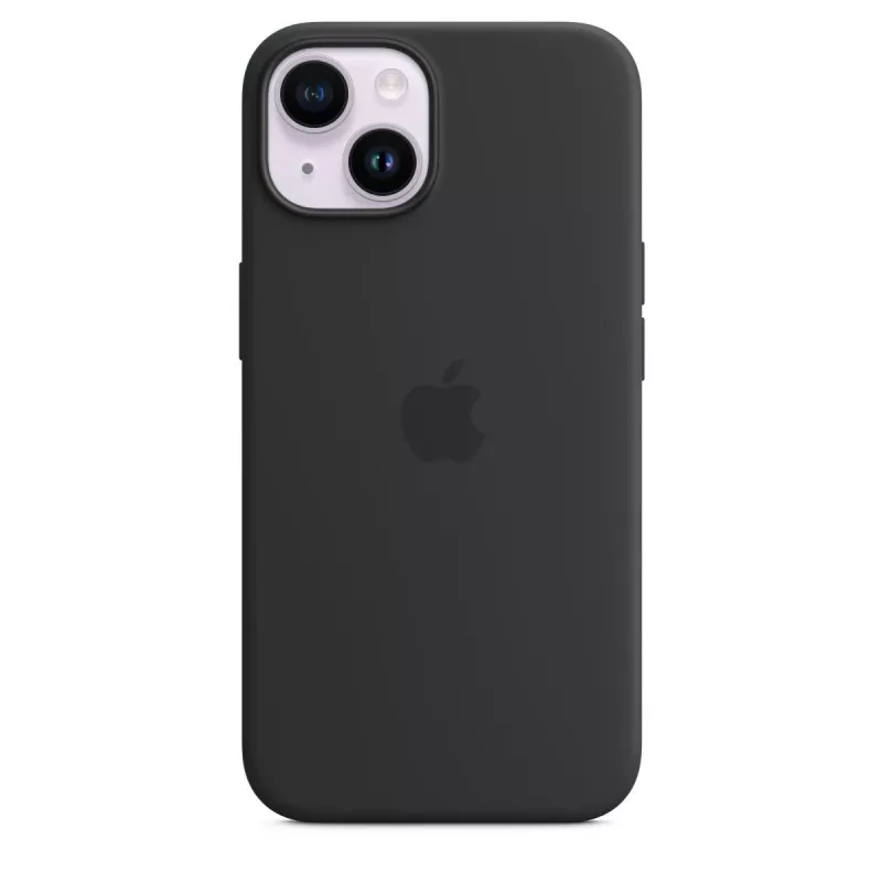 Funda Apple iPhone 14 Silicon Case con MagSafe Mitternacht