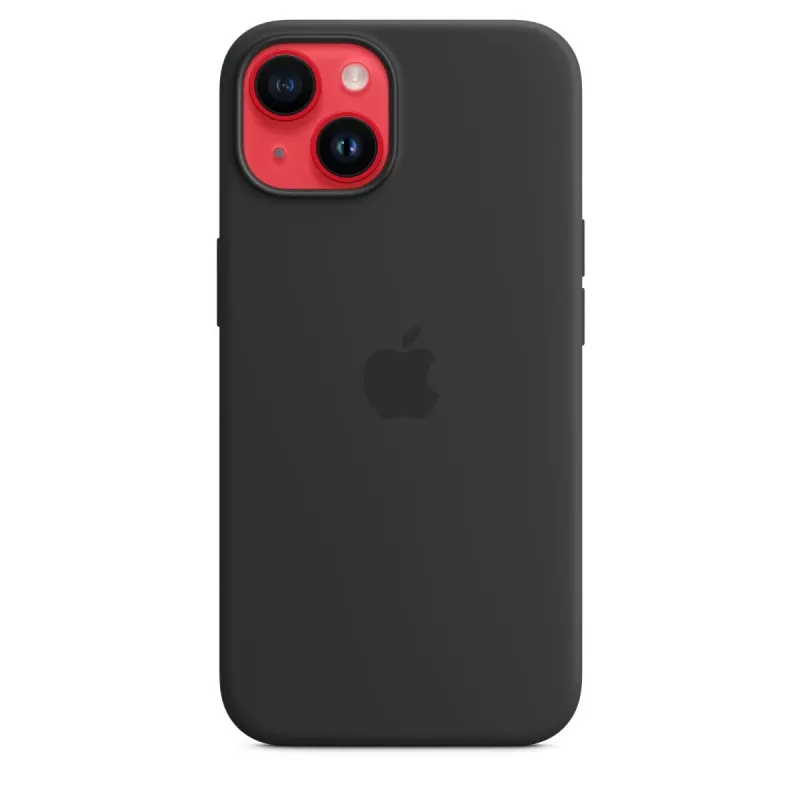 Funda Apple iPhone 14 Silicon Case con MagSafe Mitternacht