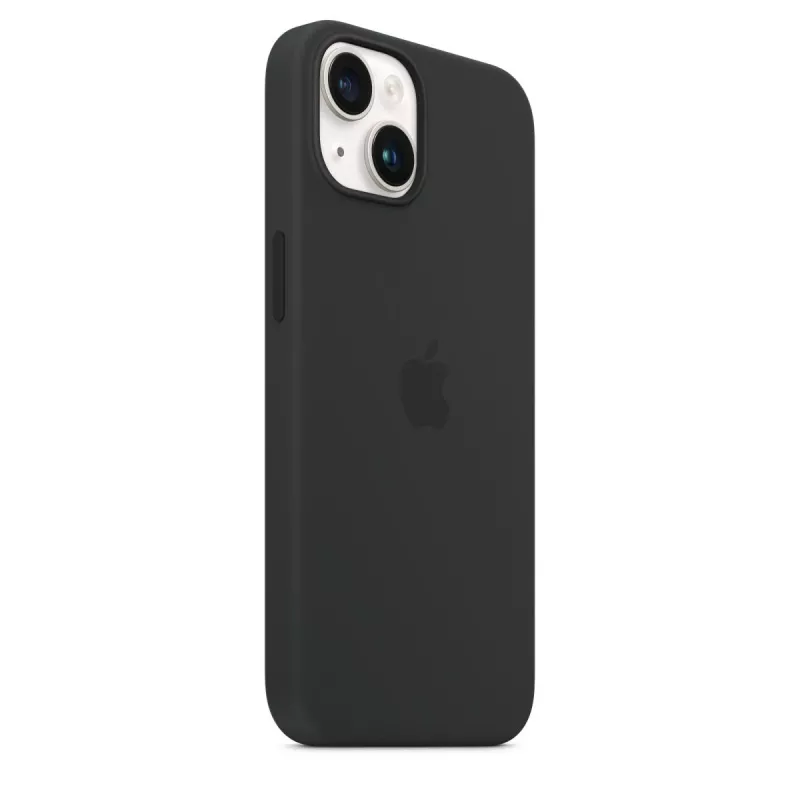 Funda Apple iPhone 14 Silicon Case con MagSafe Mitternacht