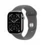 APPLE Watch Series 11 GPS + Cellular 46 mm Caja de titanio natural con correa deportiva Stone Grey S/M