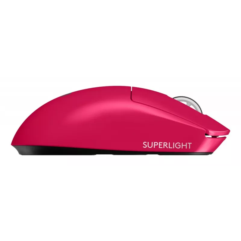 LOGITECH G Pro X Superlight 2 Lightspeed Ratón Gaming Magenta 2.4GHz