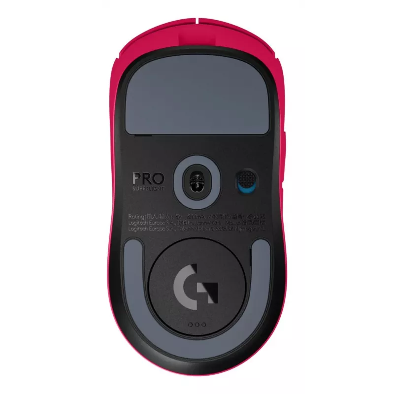 LOGITECH G Pro X Superlight 2 Lightspeed Ratón Gaming Magenta 2.4GHz
