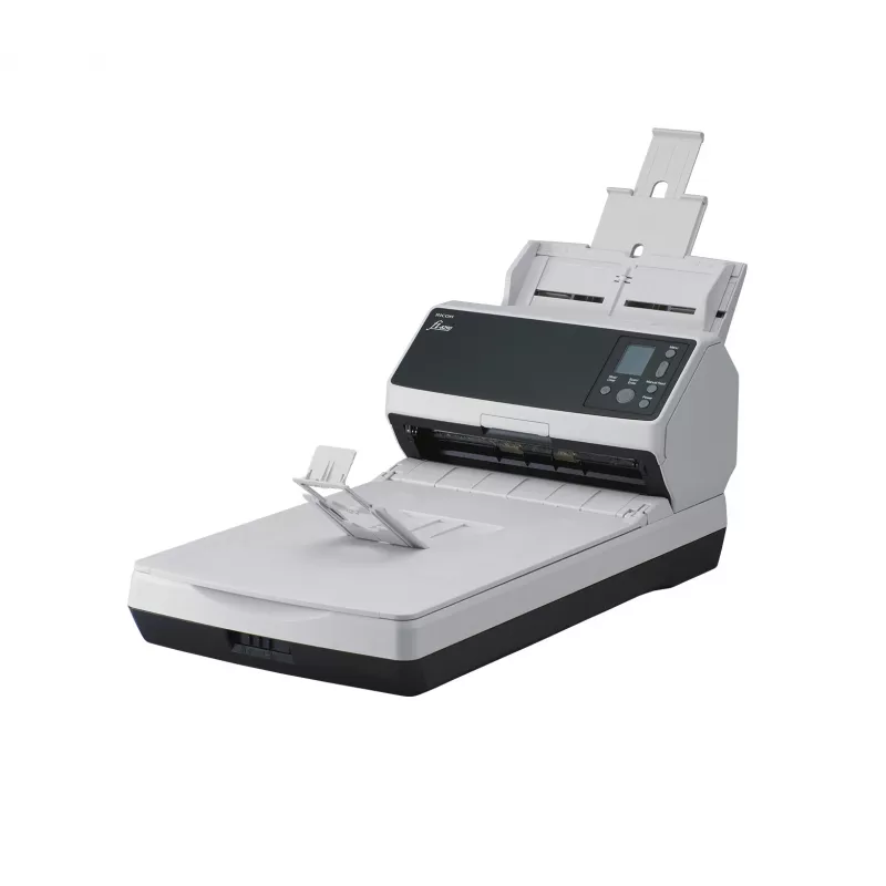 Escáner Ricoh fi-8290 ADF + Alimentador de hojas sueltas 600 x 600 DPI A4 Negro, Gris