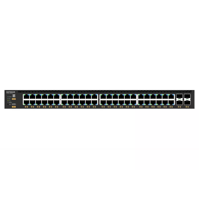 NETGEAR M4350-48G4XF Switch gestionado L3 Gigabit Ethernet (10/100/1000) Power over Ethernet (PoE) 1U Negro